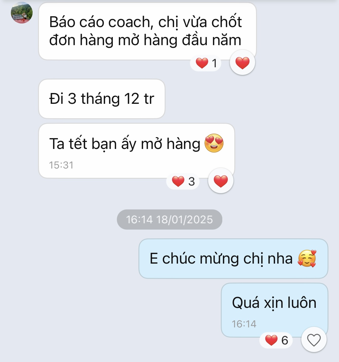 Tin nhắn học viên